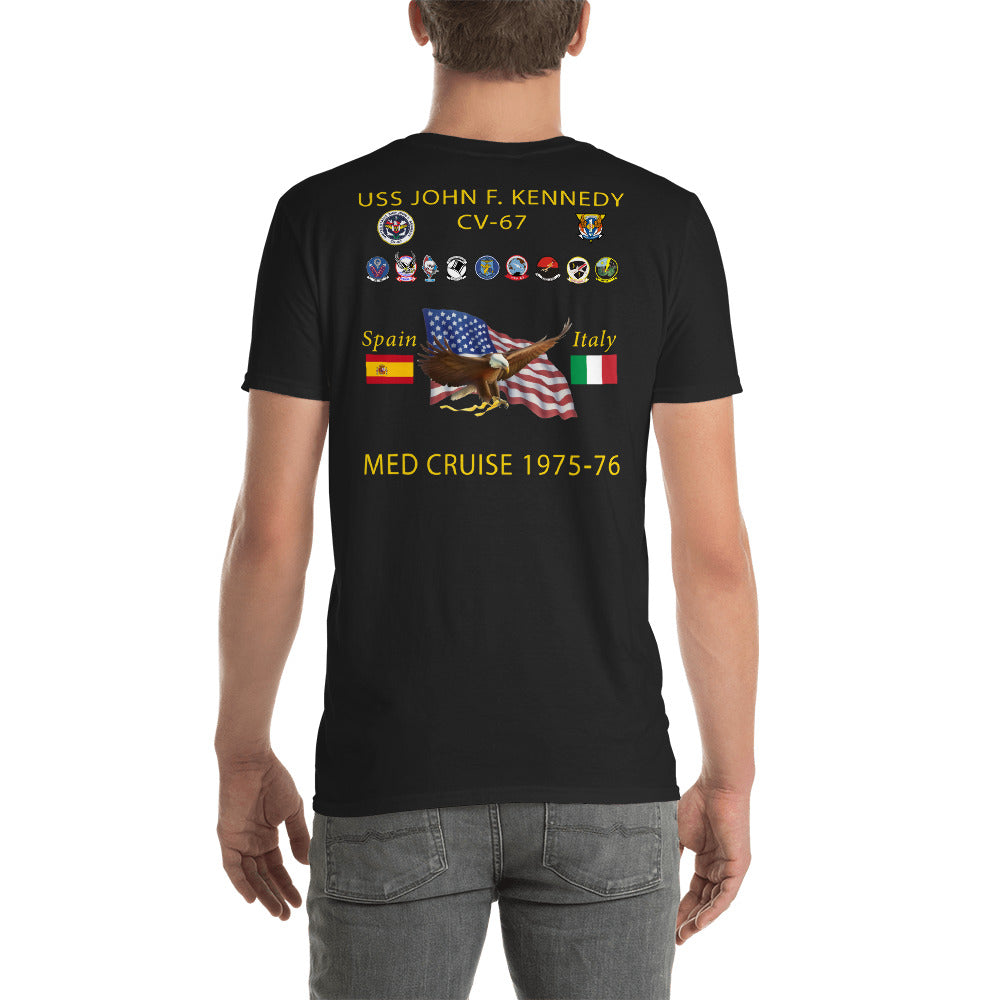 USS John F. Kennedy (CV-67) 1975-76 Cruise Shirt