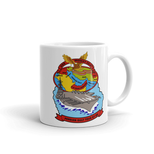 USS Midway (CV-41) Persian Gulf Tour 1987-88 Mug