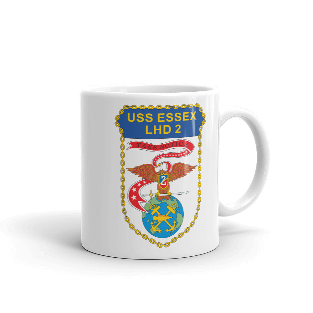 USS Essex (LHD-2) Ship's Crest Mug