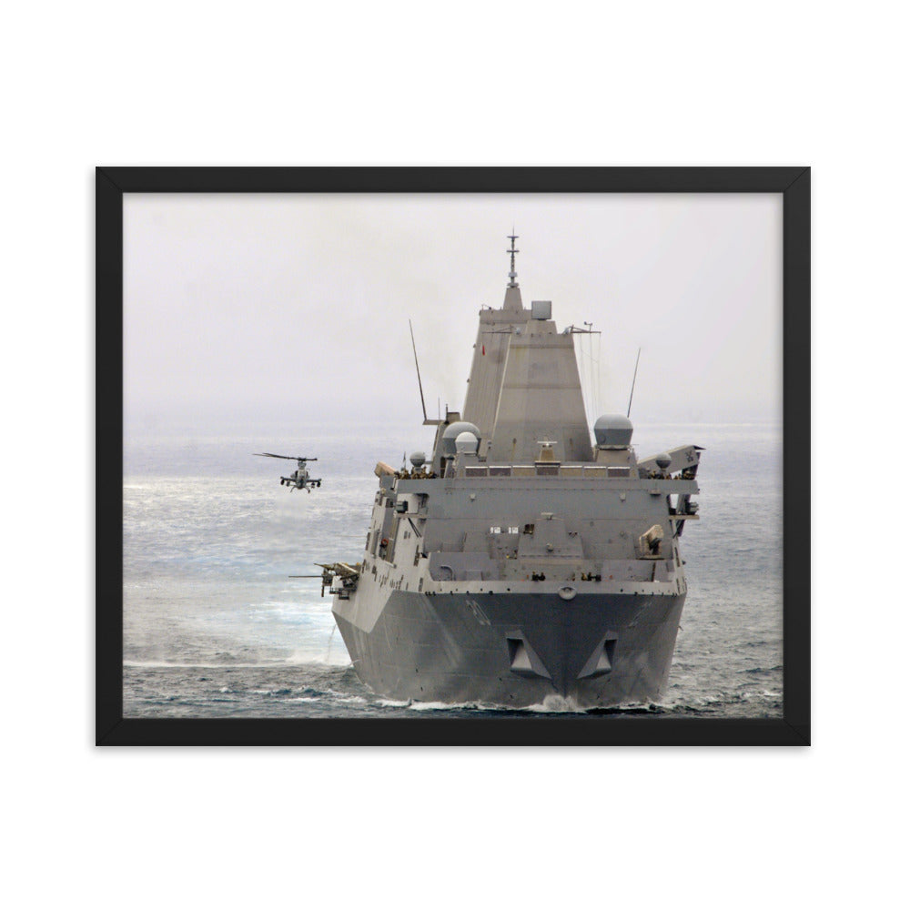 USS Green Bay (LPD-20) Framed Ship Photo