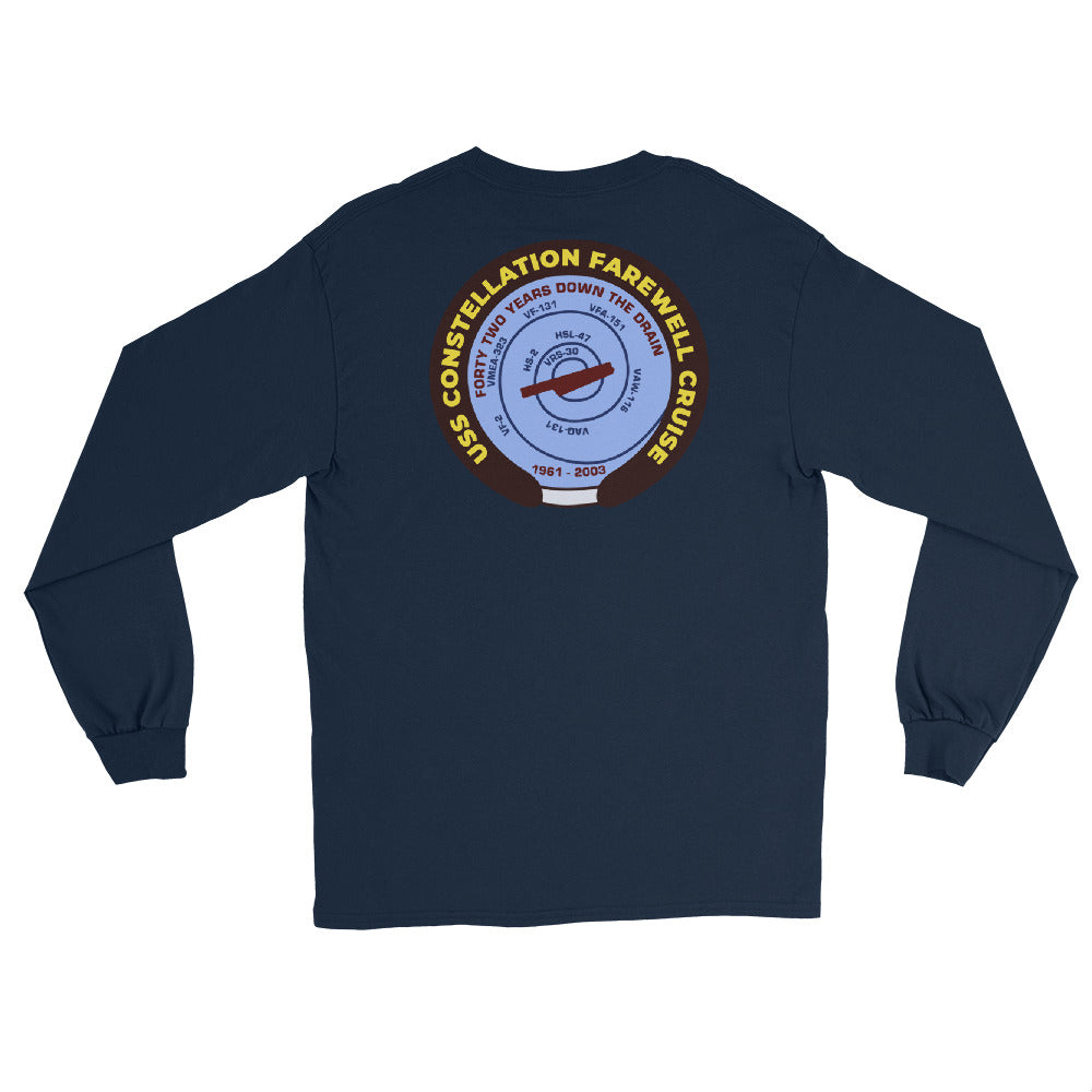 USS Constellation (CV-64) Farewell Cruise Long Sleeve Shirt