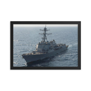 USS Dewey (DDG-105) Framed Ship Photo