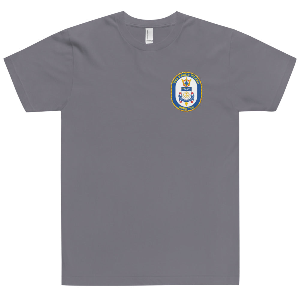 USS Rhode Island (SSBN-740) Ship's Crest Shirt