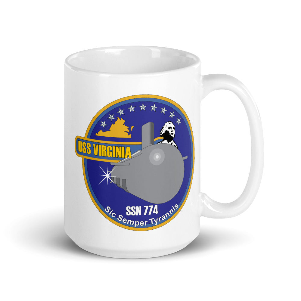 USS Virginia (SSN-774) Ship's Crest Mug