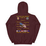 USS Belleau Wood (LHA-3) 1984 Cruise Hoodie