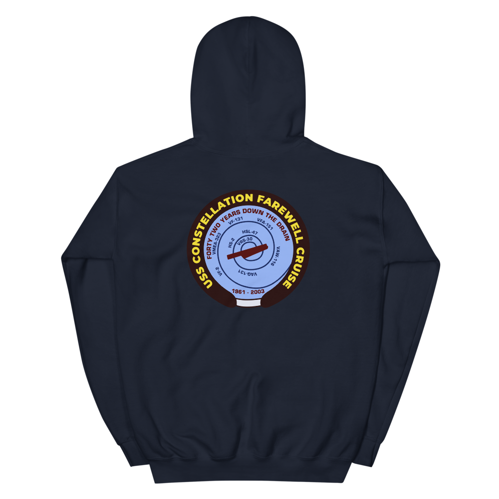 USS Constellation (CV-64) Farewell Cruise Hoodie