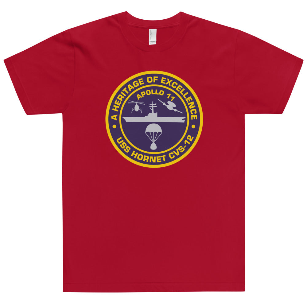 USS Hornet (CVS-12) Apollo 11 T-Shirt