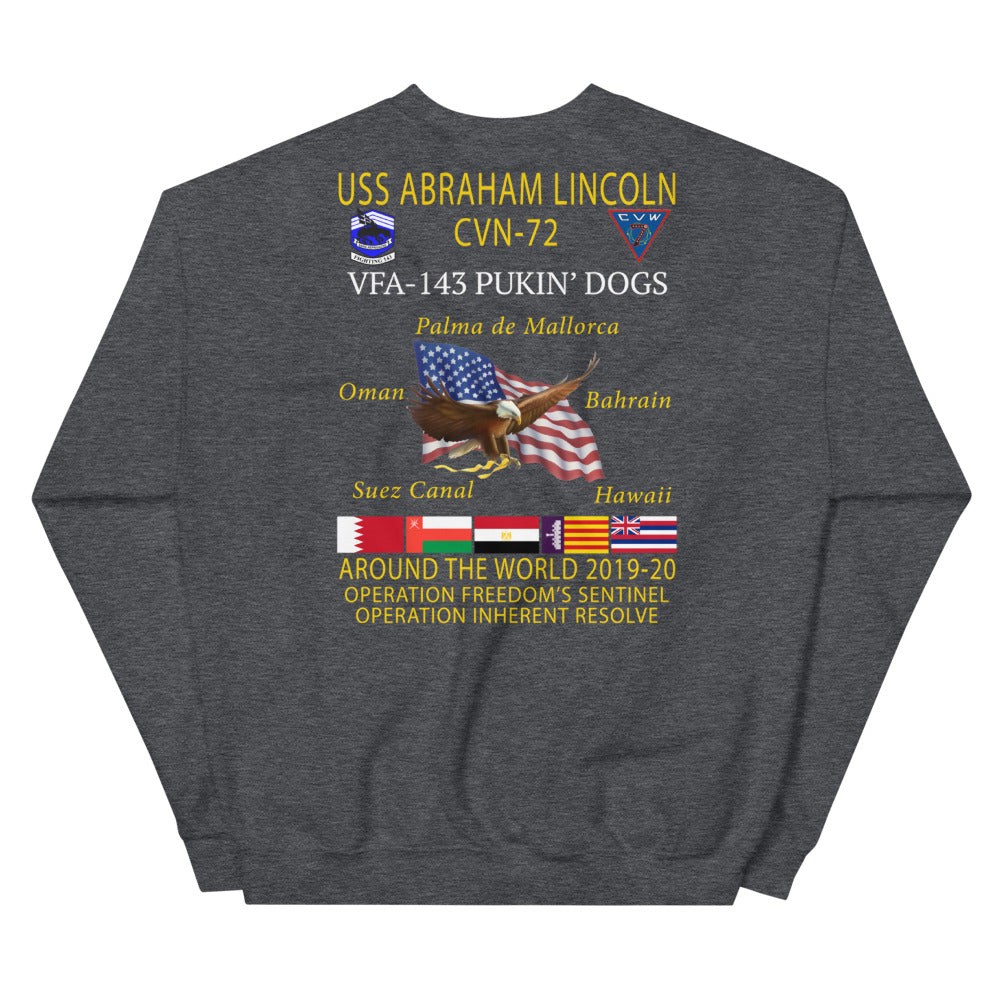 VFA-143 Pukin' Dogs 2019-20 Cruise Sweatshirt
