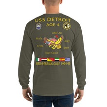 Load image into Gallery viewer, USS Detroit (AOE-4) 1994-95 Long Sleeve Cruise Shirt
