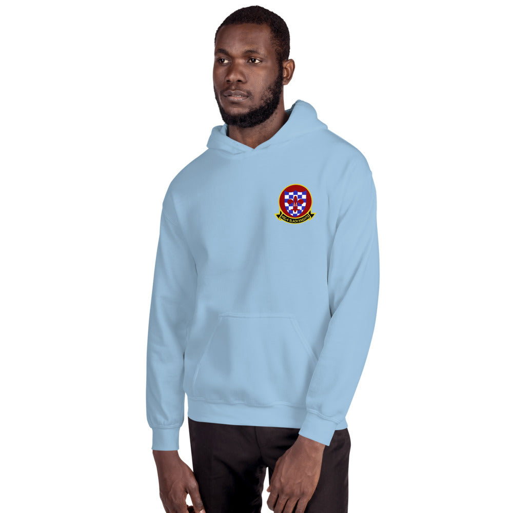 HSC-4 Black Knights Squadron Crest Hoodie