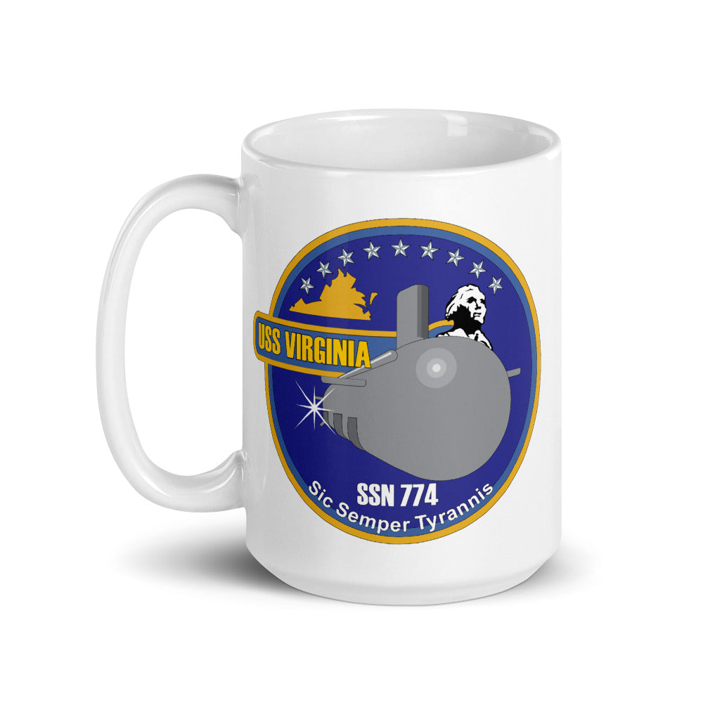 USS Virginia (SSN-774) Ship's Crest Mug