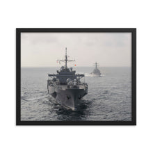 Load image into Gallery viewer, USS Blue Ridge (LCC-19) Framed Ship Photo