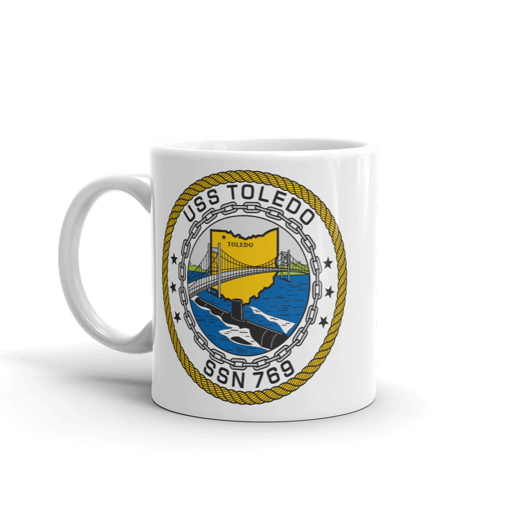 USS Toledo (SSN-769) Ship's Crest Mug