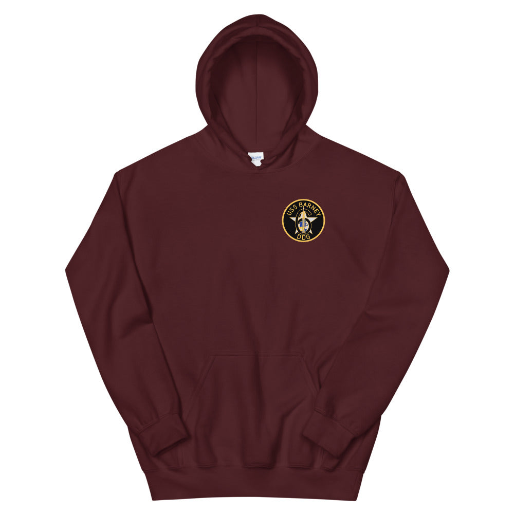USS Barney (DDG-6) Ship's Crest Hoodie