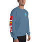 IKE CUSTOM w/FLAGS - E HUGHES - Sweatshirt