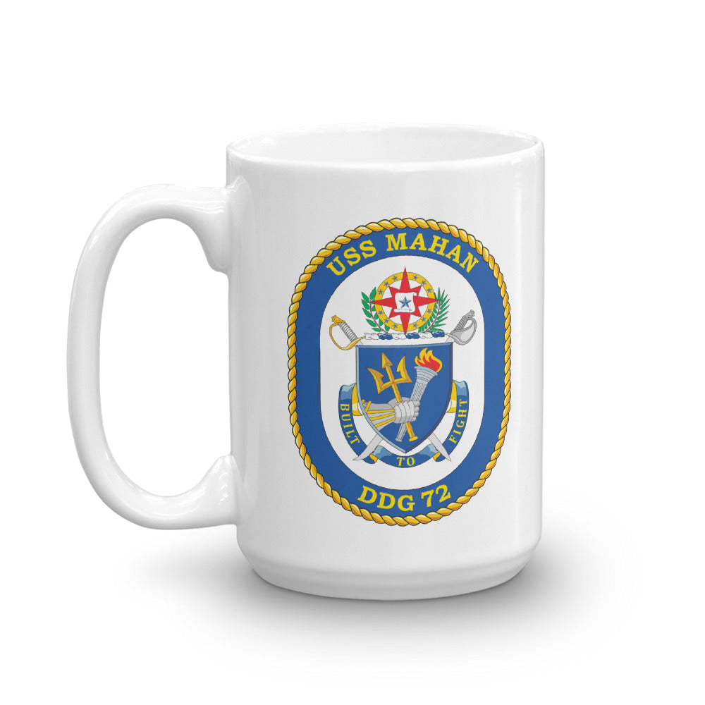 USS Mahan (DDG-72) Ship's Crest Mug