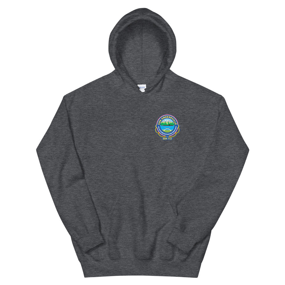 USS Greeneville (SSN-772) Ship's Crest Hoodie