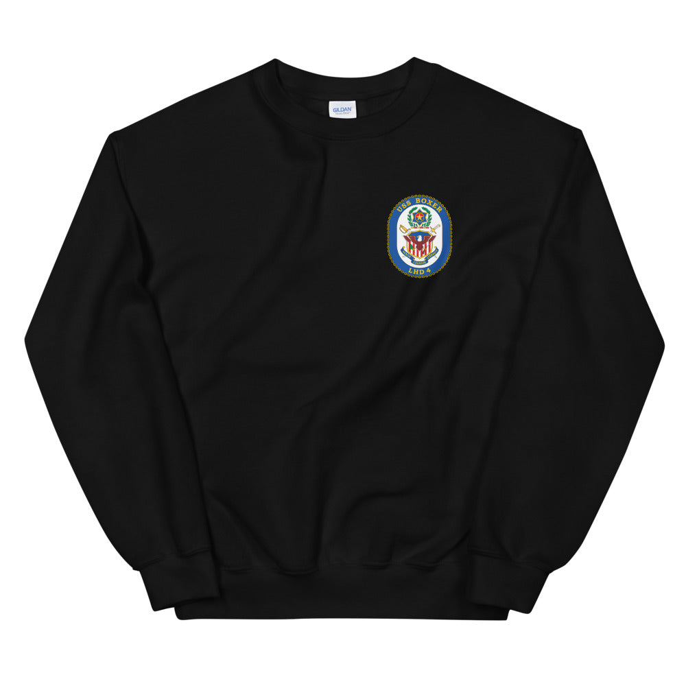USS Boxer (LHD-4) Ship's Crest Sweatshirt