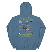Load image into Gallery viewer, USS Constellation (CV-64) 2002-03 Cruise Hoodie - FAMILY