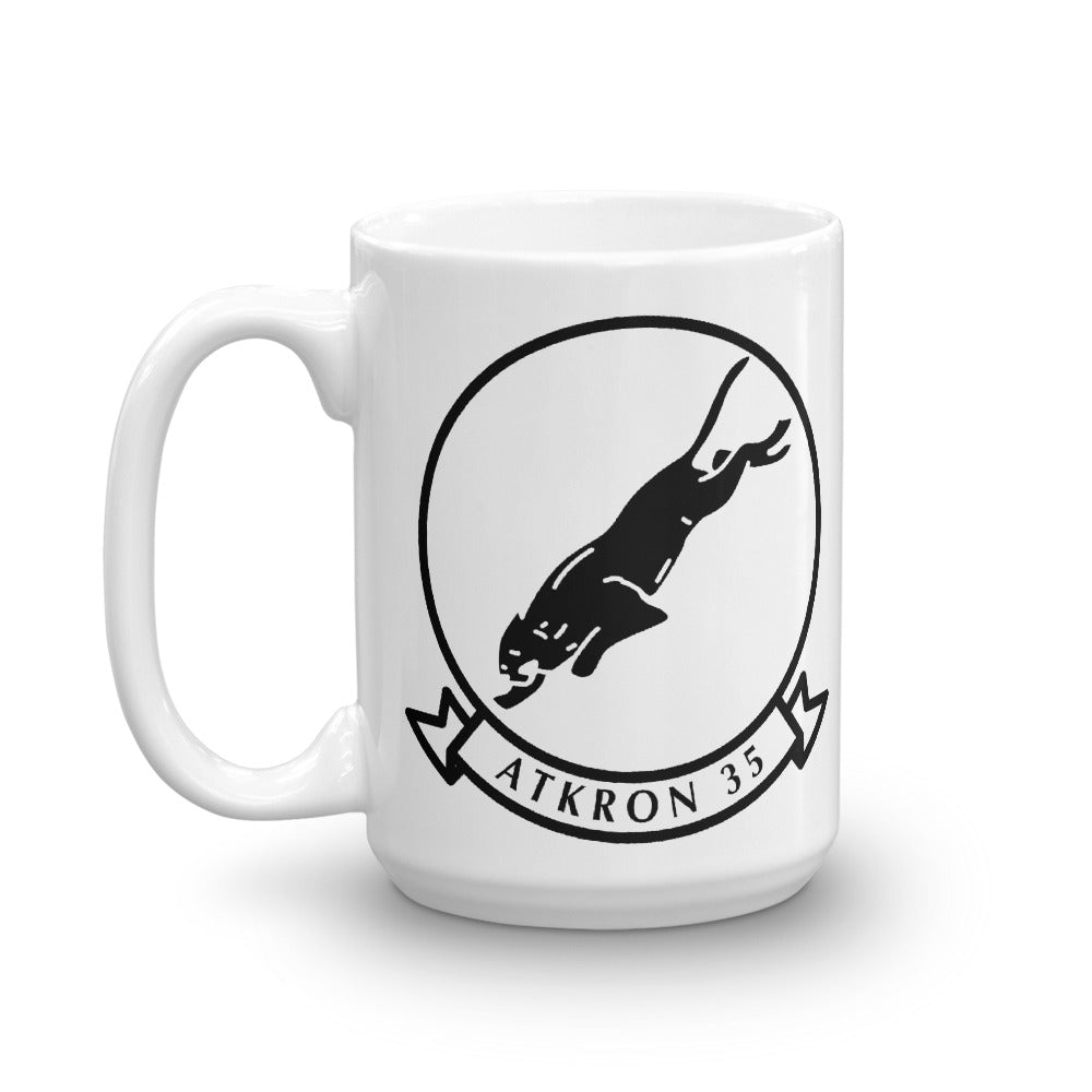 VA-35 Black Panthers Squadron Crest Mug