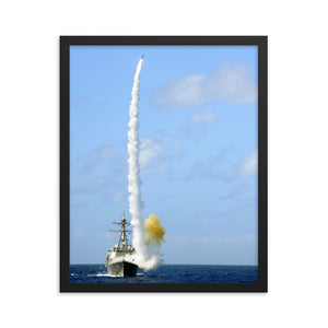 USS Chafee (DDG-90) Framed Ship Photo