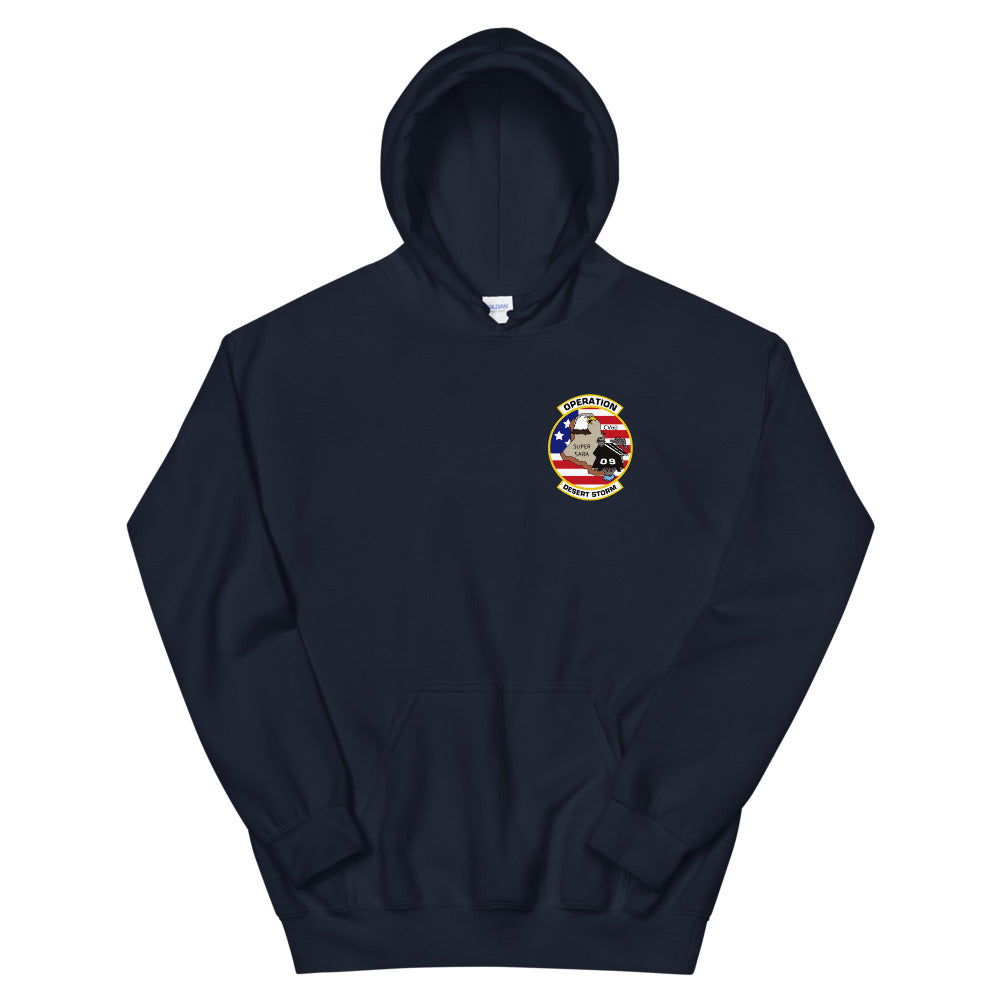 USS Saratoga (CV-60) Desert Storm Hoodie