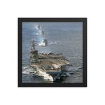 USS Dwight D. Eisenhower (CVN-69) Framed Ship Photo