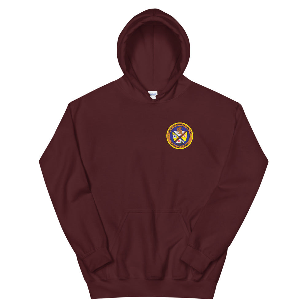 USS Alexandria (SSN-757) Ship's Crest Hoodie