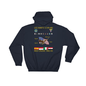 USS Nimitz (CVN-68) 1982-83 Cruise Hoodie
