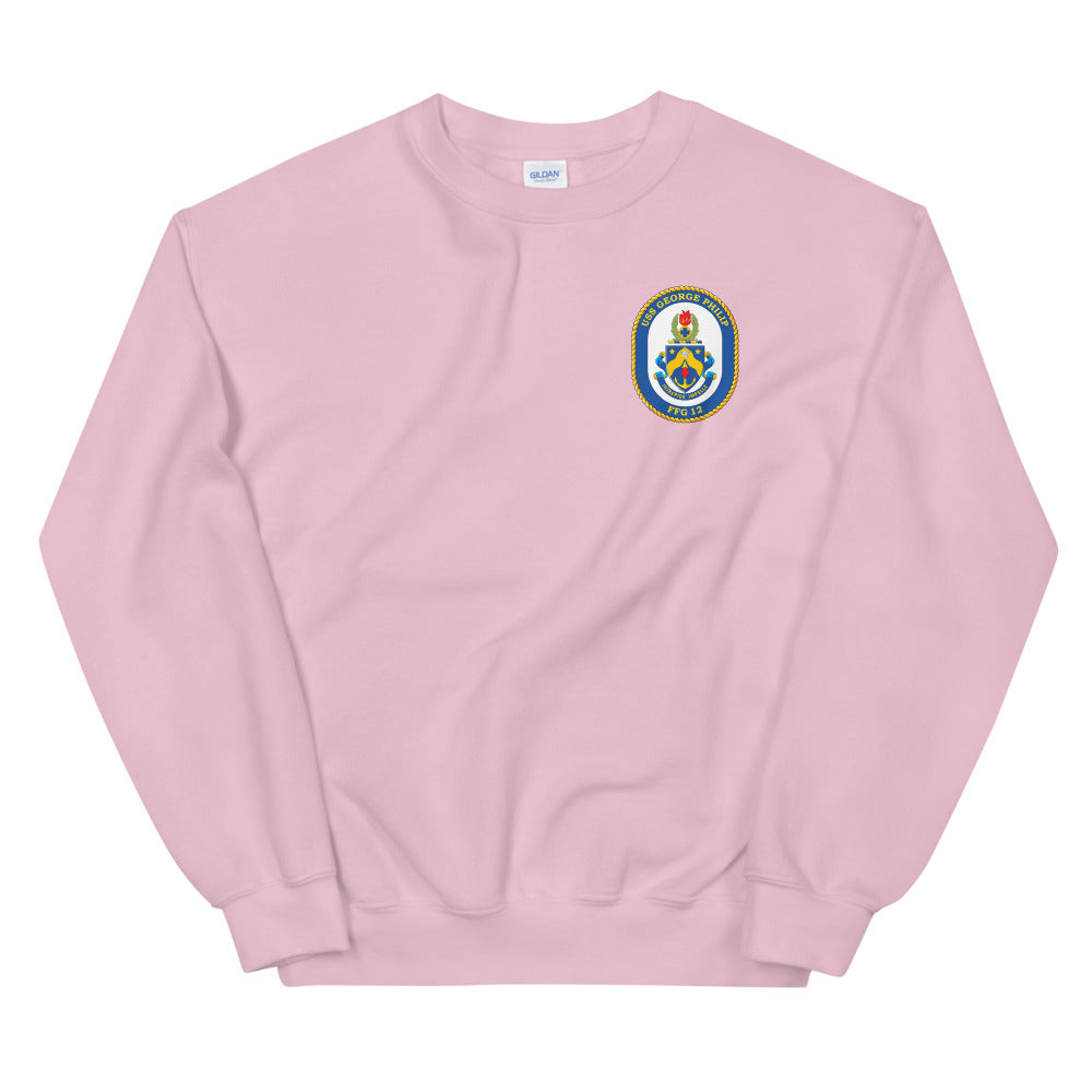 USS George Philip (FFG-12) Ship's Crest Sweatshirt