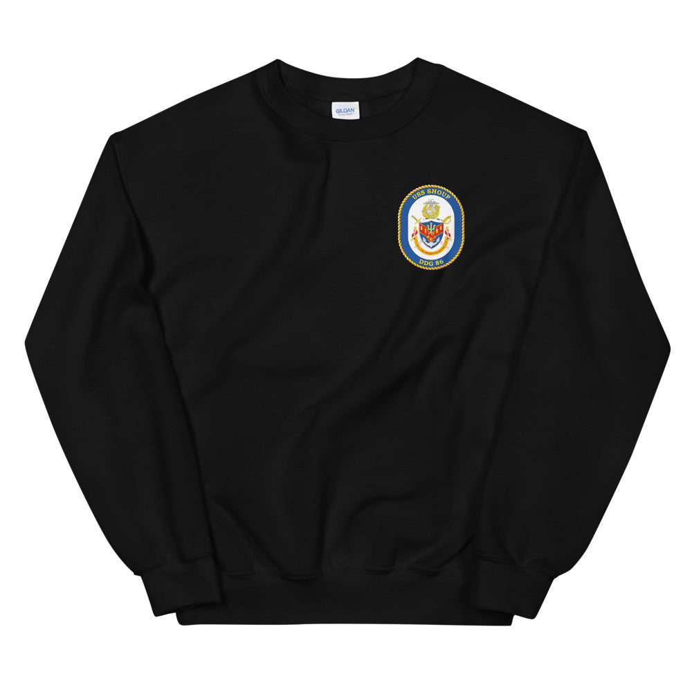 USS Shoup (DDG-86) Ship's Crest Sweatshirt
