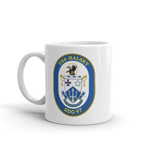 USS Halsey (DDG-97) Ship's Crest Mug