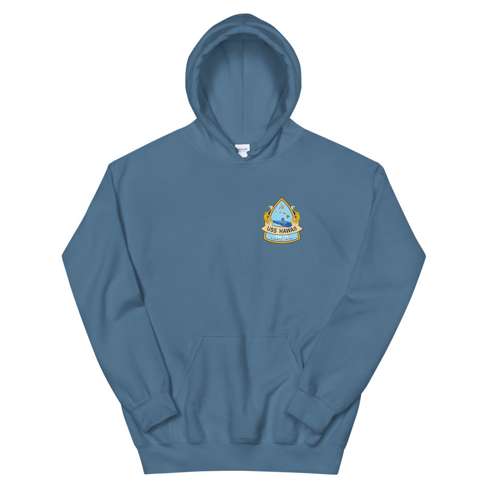 USS Hawaii (SSN-776) Ship's Crest Hoodie