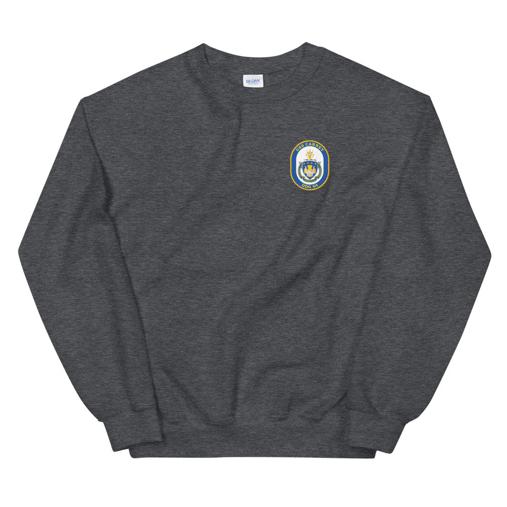 USS Carney (DDG-64) Ship's Crest Sweatshirt