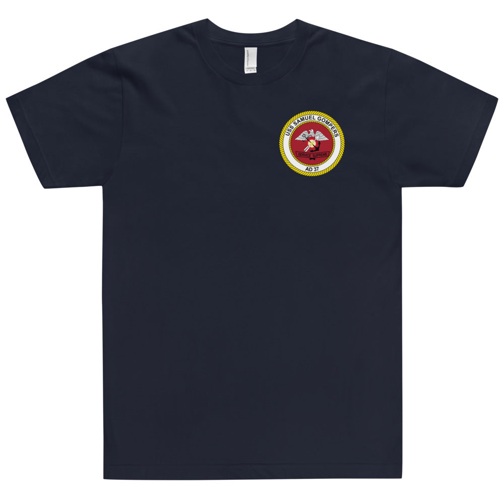USS Samuel Gompers (AD-37) Ship's Crest Shirt