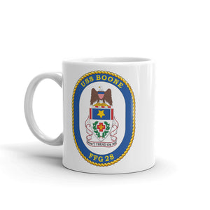 USS Boone (FFG-28) Ship's Crest Mug