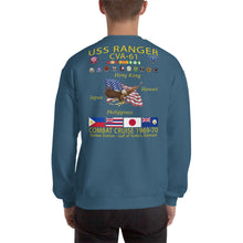 Load image into Gallery viewer, USS Ranger (CVA-61) 1969-70 Cruise Sweatshirt