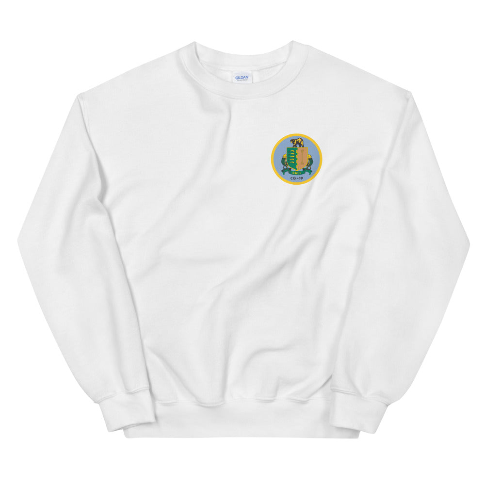 USS Dale (CG-19) Ship's Crest Sweatshirt