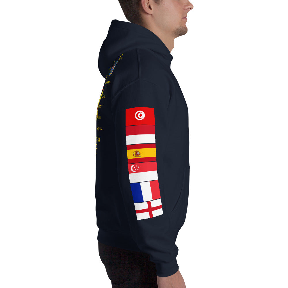 IKE CUSTOM w/FLAGS - E HUGHES - Hoodie