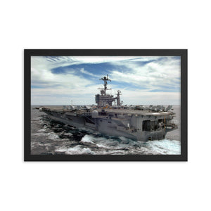 USS John C. Stennis (CVN-70) Framed Ship Photo