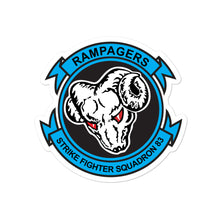 Load image into Gallery viewer, VFA-83 Rampagers Squadron Crest Vinyl Sticker