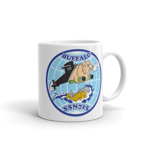 USS Buffalo (SSN-715) Ship's Crest Mug
