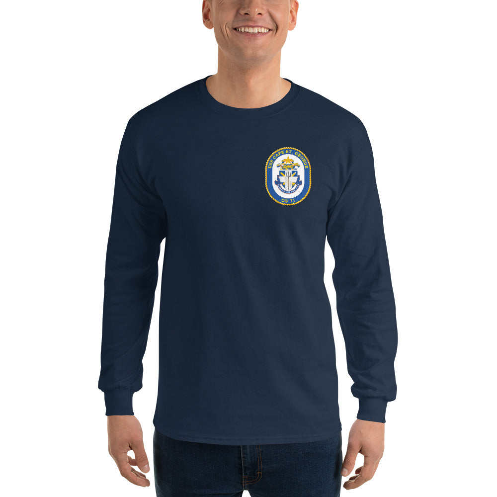 USS Cape St George (CG-71) 1998 Long Sleeve Cruise Shirt