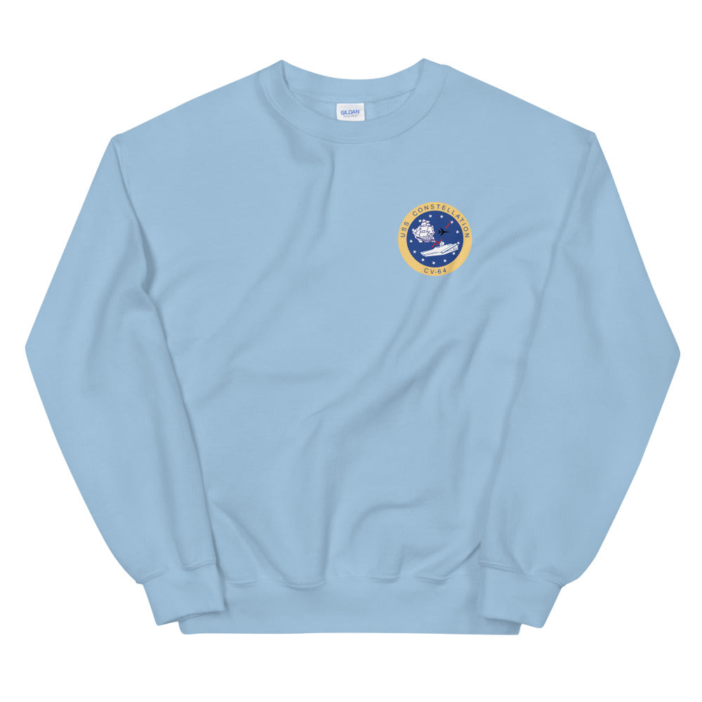 USS Constellation (CV-64) Ship's Crest Sweatshirt