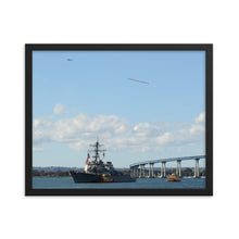 Load image into Gallery viewer, USS Benfold (DDG-65) Framed Ship Photo - Welcome Home