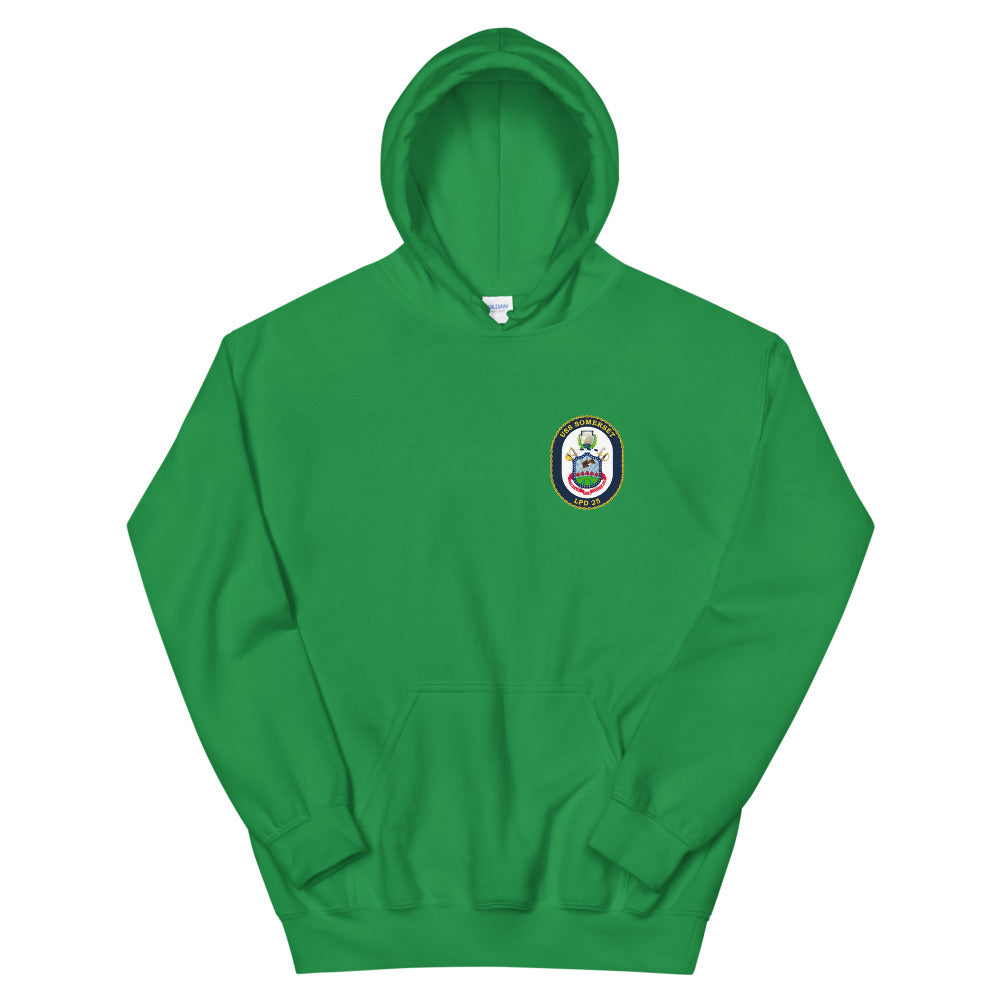 USS Somerset (LPD-25) Ship's Crest Hoodie