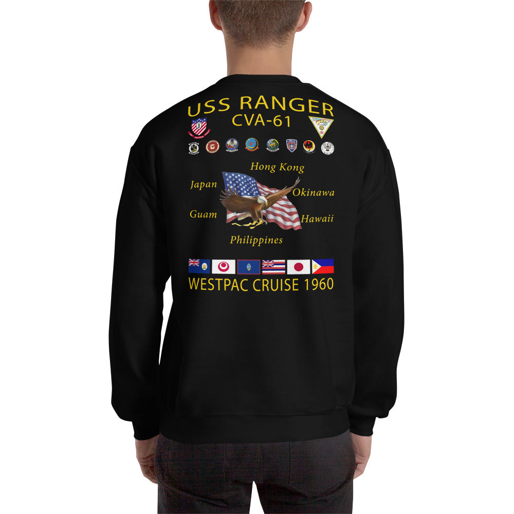 USS Ranger (CVA-61) 1960 Cruise Sweatshirt