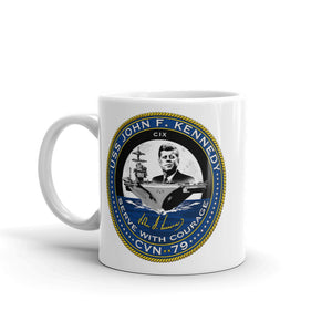 USS John F. Kennedy (CVN-79) Ship's Crest Mug