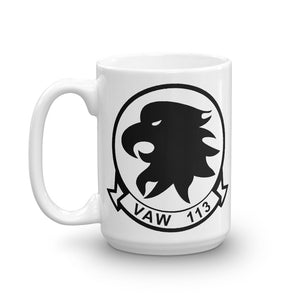 VAW-113 Black Eagles Squadron Crest Mug