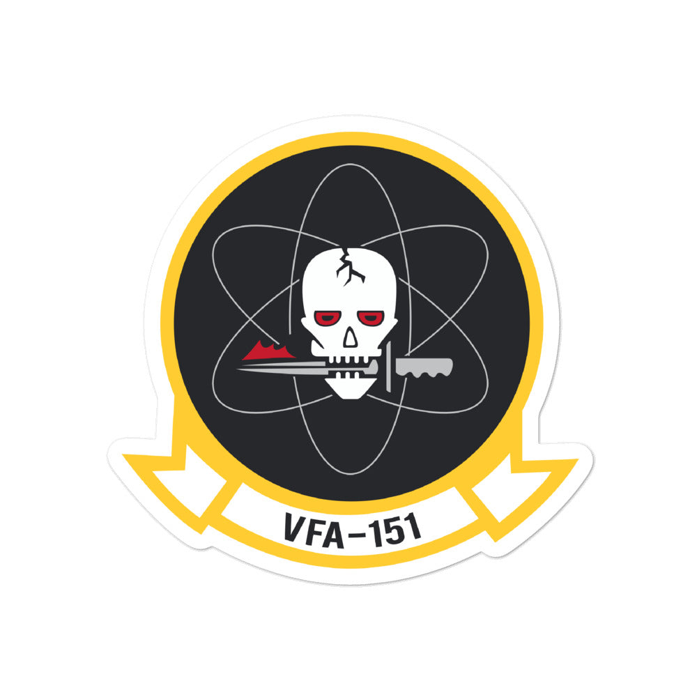 VFA-151 Vigilantes Squadron Crest Vinyl Sticker